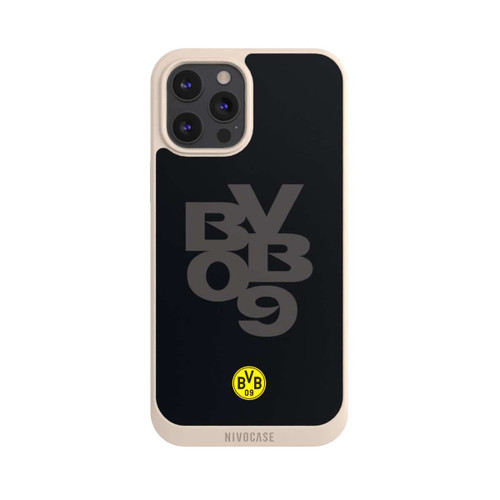 Apple iPhone 12 Pro Max NIVOpure BVB09 Grau Schwarz