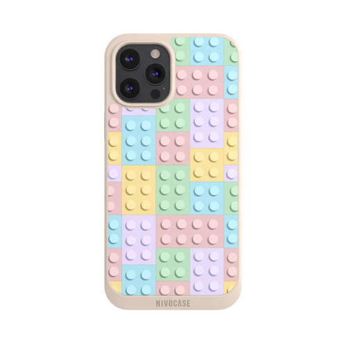 Apple iPhone 12 Pro Max NIVOpure Buntes Blockmuster