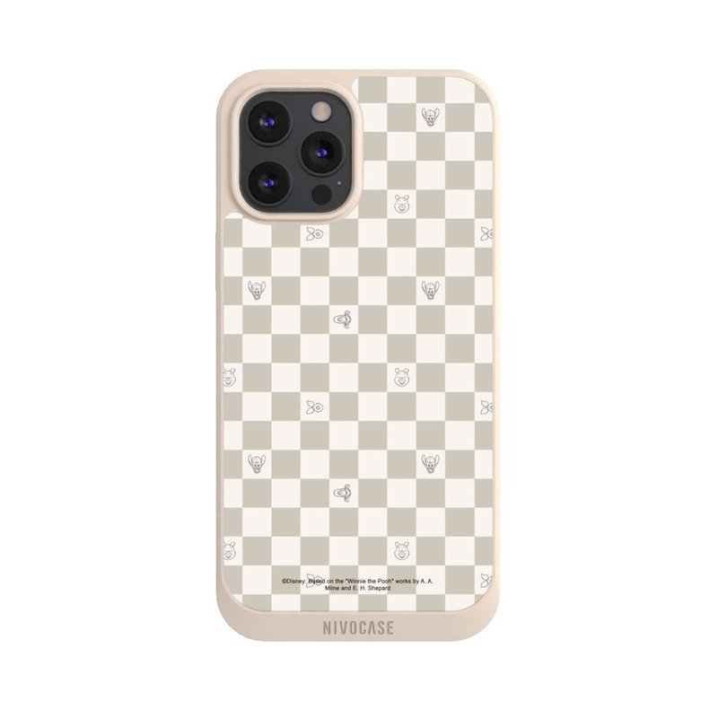 iPhone 12 Pro Max NIVOpure Winnie Puuh Kariert Beige