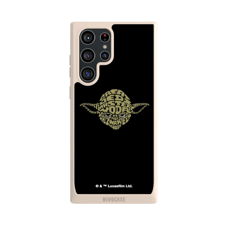 Galaxy S22 Ultra NIVOpure Yoda Typo Grafisch