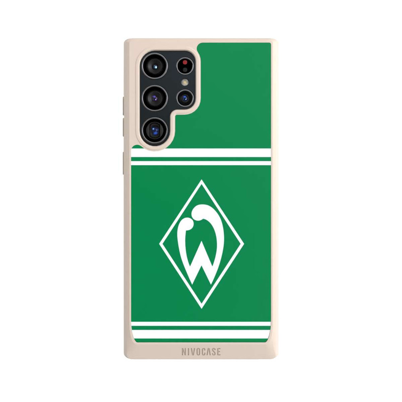 Galaxy S22 Ultra NIVOpure Werder Stripes Green