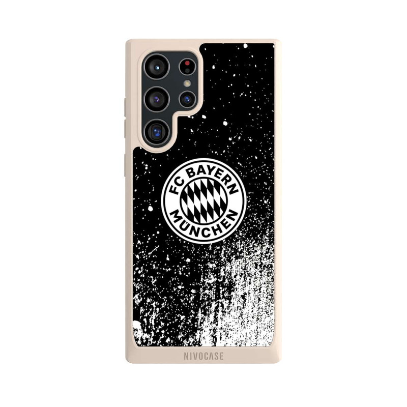 Galaxy S22 Ultra NIVOpure Splatter Schwarz - FCB