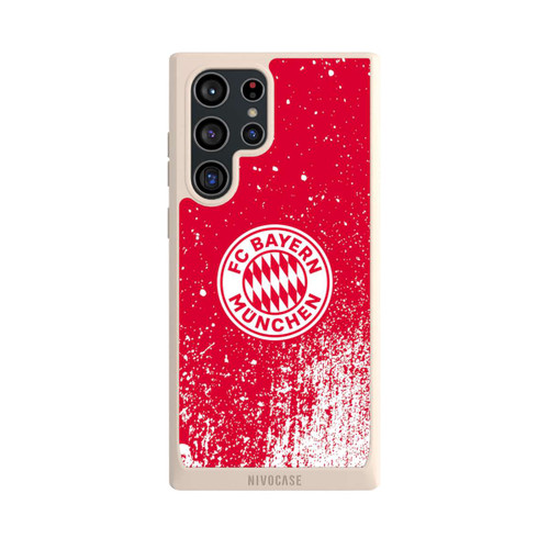 Samsung Galaxy S22 Ultra NIVOpure Splatter Rot - FCB