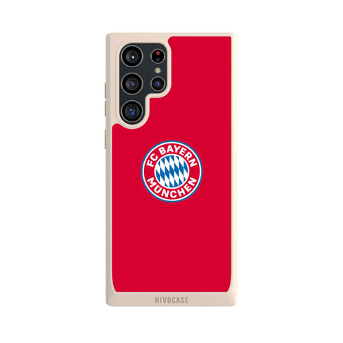 Samsung Galaxy S22 Ultra NIVOpure FCB Logo auf Rot