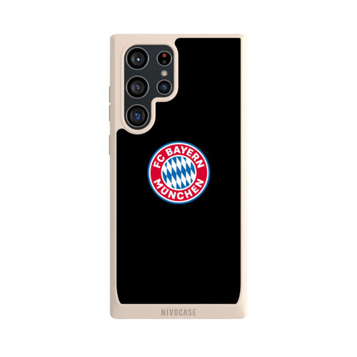 Samsung Galaxy S22 Ultra NIVOpure FCB Logo auf Schwarz
