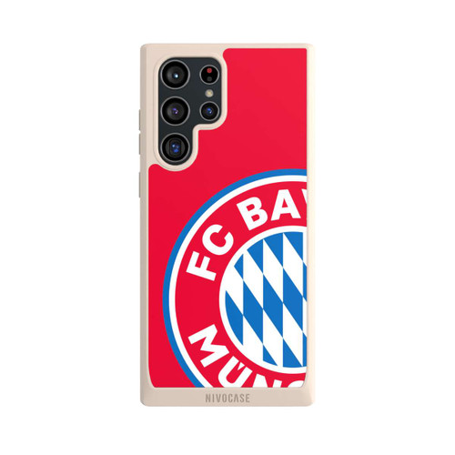 Samsung Galaxy S22 Ultra NIVOpure Großes FCB Logo Rot