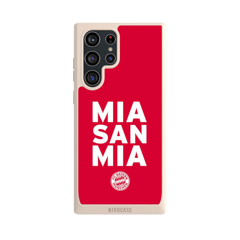 Galaxy S22 Ultra NIVOpure Mia San Mia FCB Rot