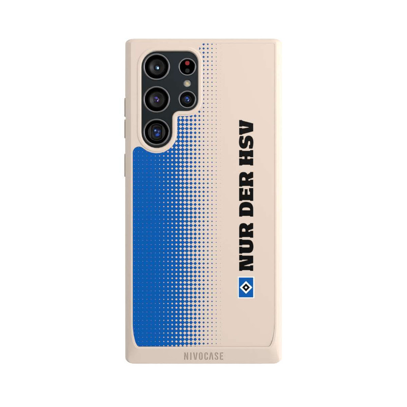 Galaxy S22 Ultra NIVOpure Nur der HSV - Rautenraster Blau - ohne Hintergrund