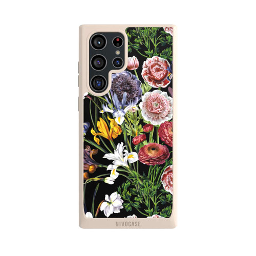 Samsung Galaxy S22 Ultra NIVOpure Altes Blumenmuster