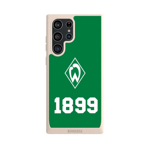 Samsung Galaxy S22 Ultra NIVOpure 1899 Grün-Weiß Lebenslang Grün - Werder Bremen