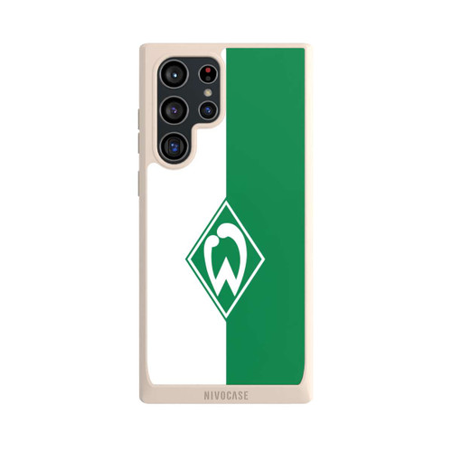Samsung Galaxy S22 Ultra NIVOpure Weiß-Grün - Werder Bremen