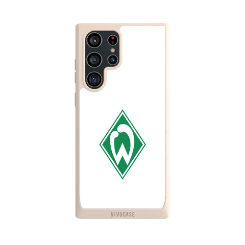 Samsung Galaxy S22 Ultra NIVOpure Logo auf Weiß - Werder Bremen