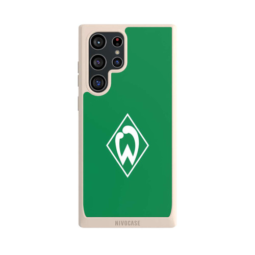 Samsung Galaxy S22 Ultra NIVOpure Logo auf Grün - Werder Bremen