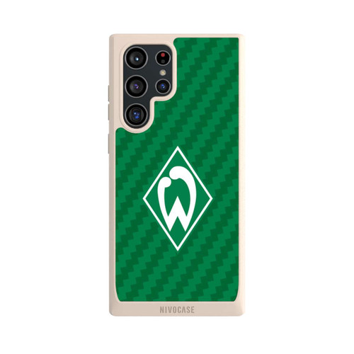 Samsung Galaxy S22 Ultra NIVOpure Carbonlook - Werder Bremen
