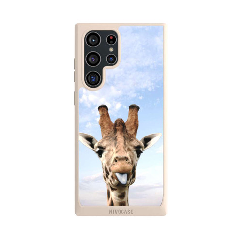 Samsung Galaxy S22 Ultra NIVOpure Giraffe auf der Straße