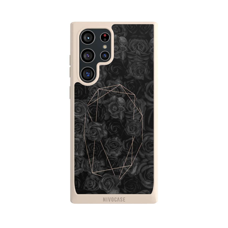 Galaxy S22 Ultra NIVOpure Schwarze Rosen