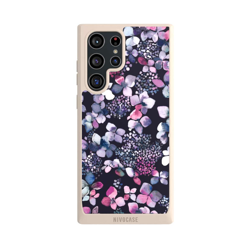 Galaxy S22 Ultra NIVOpure Hortensie dunkel