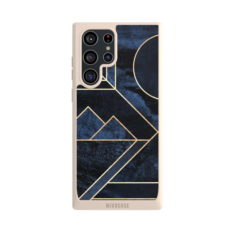 Galaxy S22 Ultra NIVOpure Moderner Golddruck