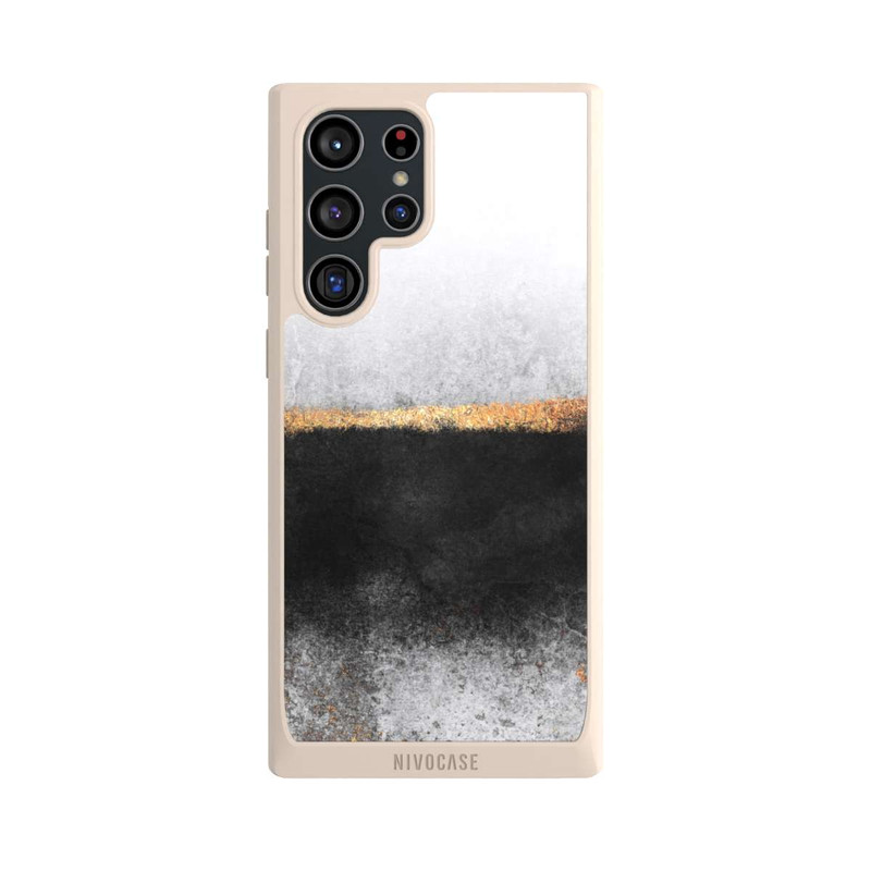 Galaxy S22 Ultra NIVOpure Ruß und Golddruck