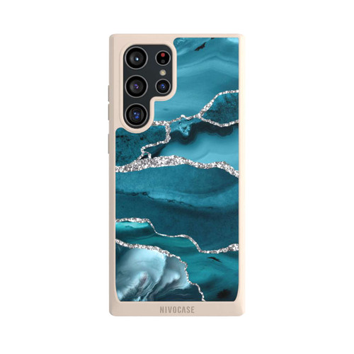 Samsung Galaxy S22 Ultra NIVOpure Gletscher Eis Marmor