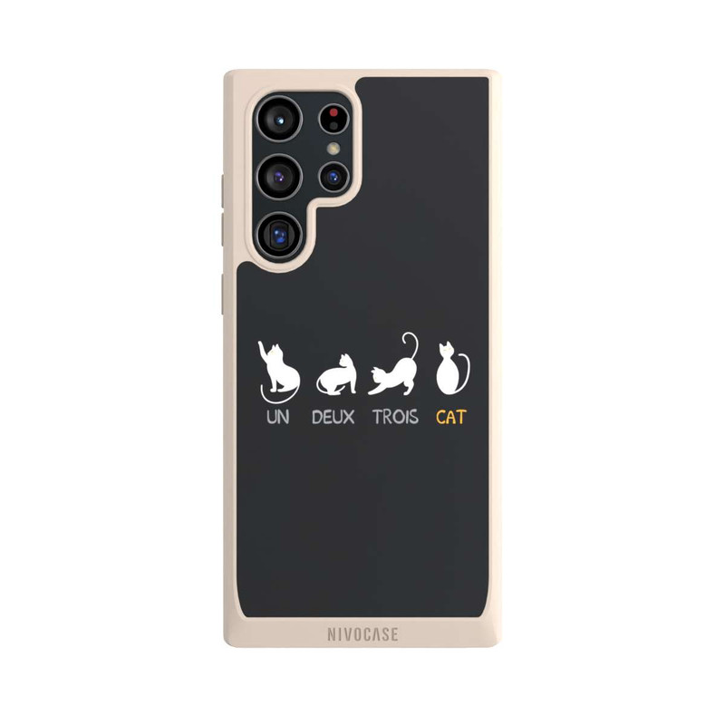 Galaxy S22 Ultra NIVOpure Un Deux Trois Cat