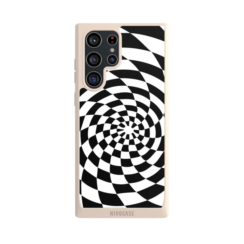 Galaxy S22 Ultra NIVOpure Schwarz-Weiß Illusion