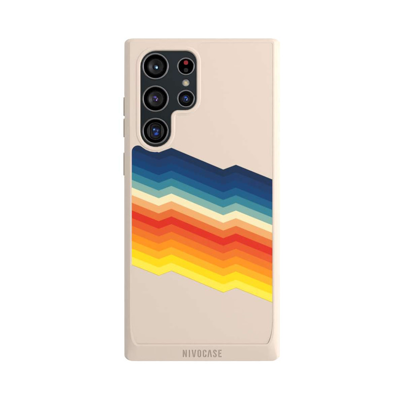Galaxy S22 Ultra NIVOpure Abstrakter Regenbogen