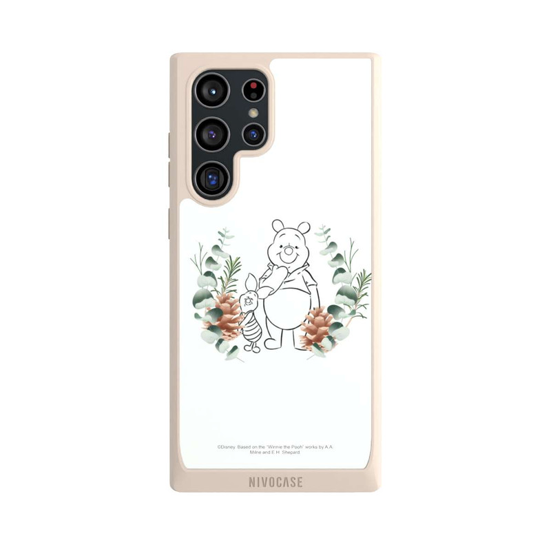 Galaxy S22 Ultra NIVOpure Grüne Liebe Puuh und Ferkel