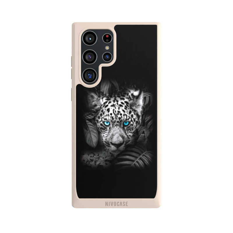 Galaxy S22 Ultra NIVOpure Jaguar Schwarz Dschungel