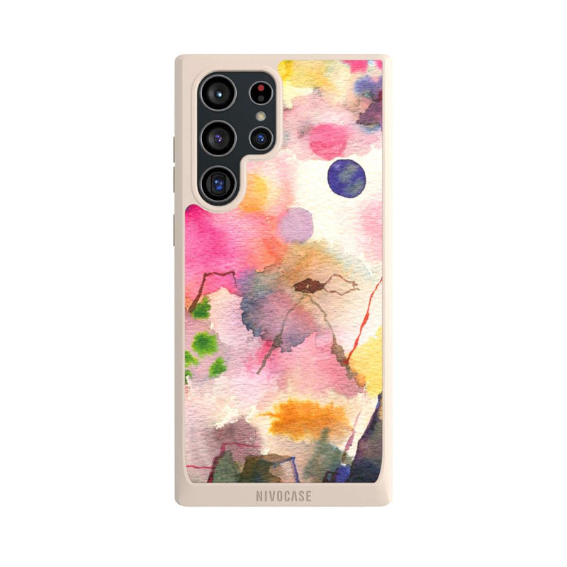 Galaxy S22 Ultra NIVOpure Aquarell bunte Berge