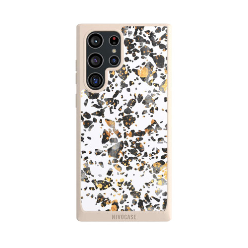 Samsung Galaxy S22 Ultra NIVOpure Gold Speckled Terrazzo