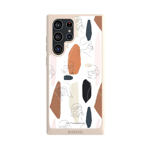 Samsung Galaxy S22 Ultra NIVOpure Dunkle Seite Line Art