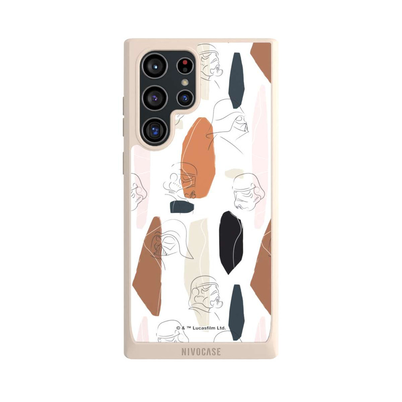 Galaxy S22 Ultra NIVOpure Dunkle Seite Line Art