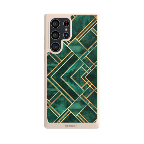 Samsung Galaxy S22 Ultra NIVOpure Grüne Blöcke