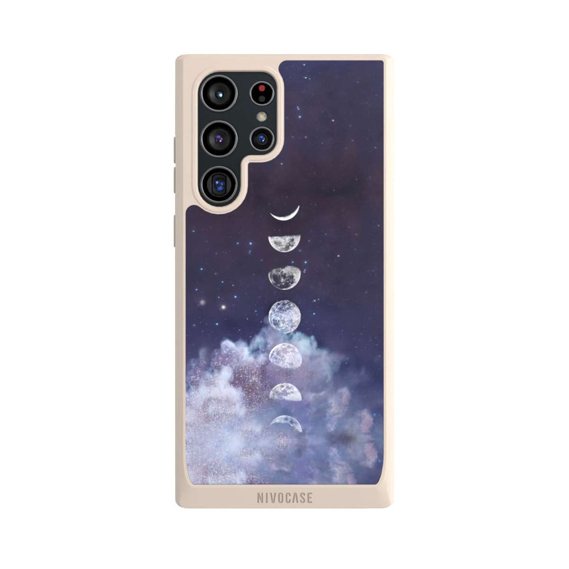 Galaxy S22 Ultra NIVOpure Mondphasen auf dem Mond