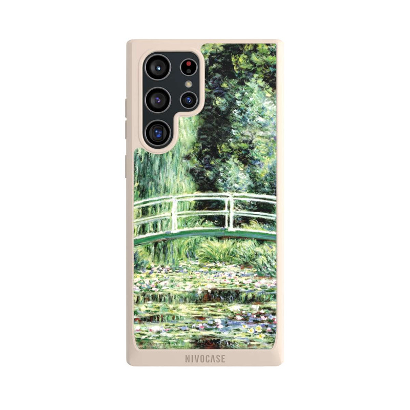 Galaxy S22 Ultra NIVOpure Weiße Seerosen von Claude Monet