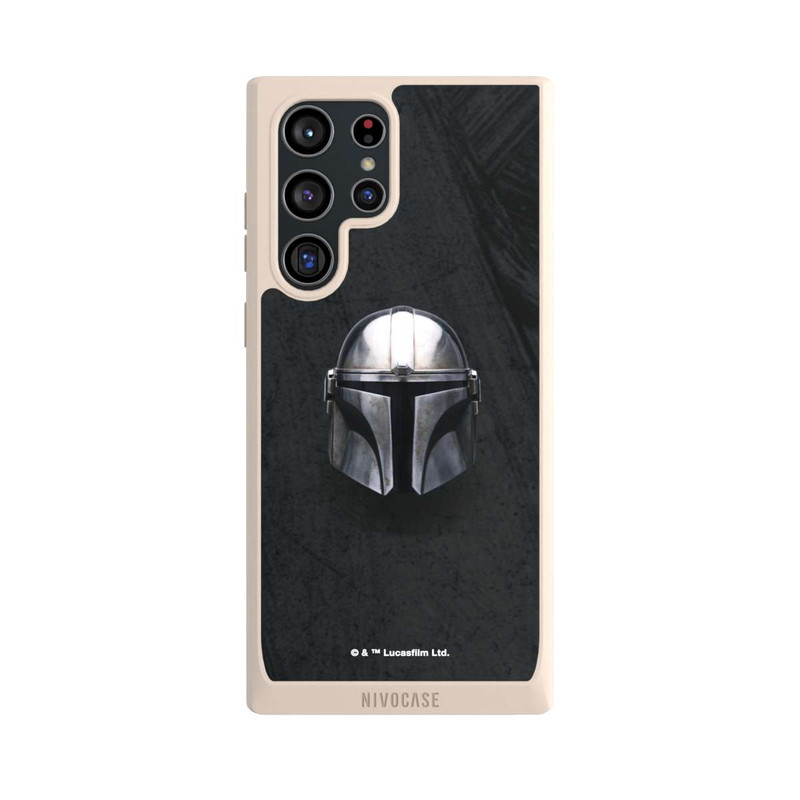 Galaxy S22 Ultra NIVOpure Schwarzer Mandalorianer Helm
