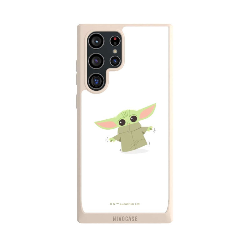 Galaxy S22 Ultra NIVOpure Baby Yoda läuft