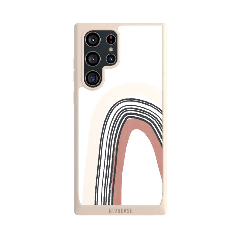 Galaxy S22 Ultra NIVOpure Texturierter Regenbogen