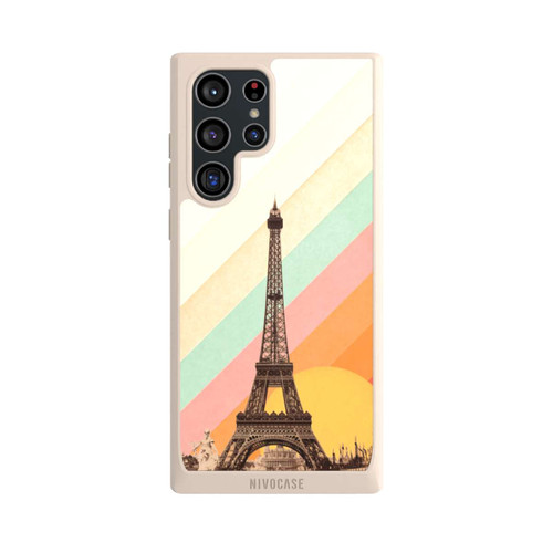 Samsung Galaxy S22 Ultra NIVOpure Eiffelturm Regenbogen