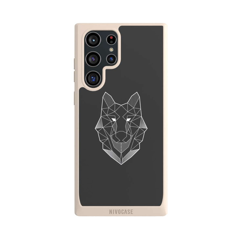 Galaxy S22 Ultra NIVOpure Wolf Polygon
