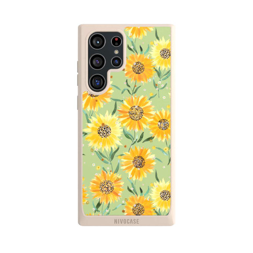 Samsung Galaxy S22 Ultra NIVOpure Sonnenblumen grün