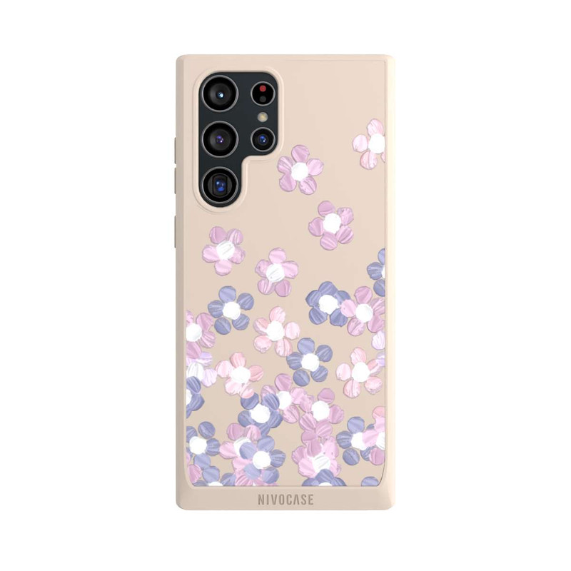 Galaxy S22 Ultra NIVOpure Einfache Blumen Transparent