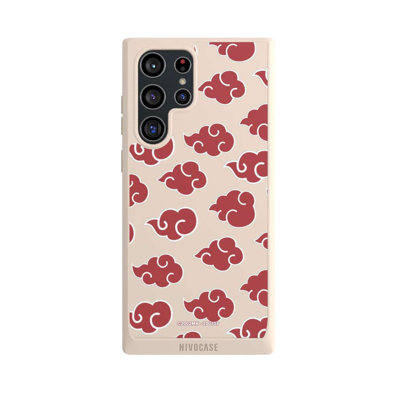 Galaxy S22 Ultra NIVOpure Akatsuki Pattern Transparent
