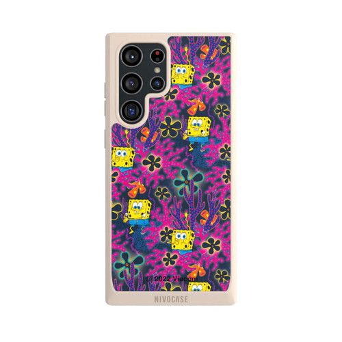 Samsung Galaxy S22 Ultra NIVOpure Spongebob - Coral Muster