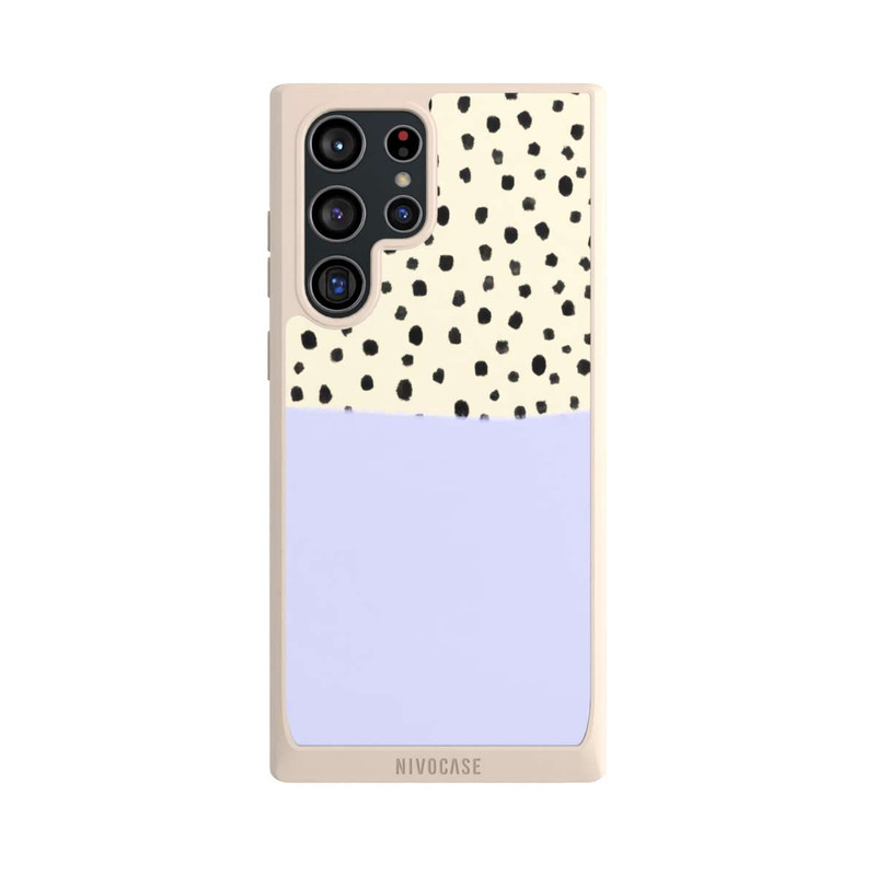 Galaxy S22 Ultra NIVOpure Tupfen Boho Pastell
