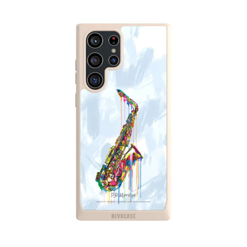 Samsung Galaxy S22 Ultra NIVOpure Saxophone Art By P.D. Moreno