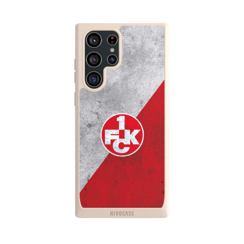 Samsung Galaxy S22 Ultra NIVOpure 1.FC Kaiserslautern-Beton Logo red