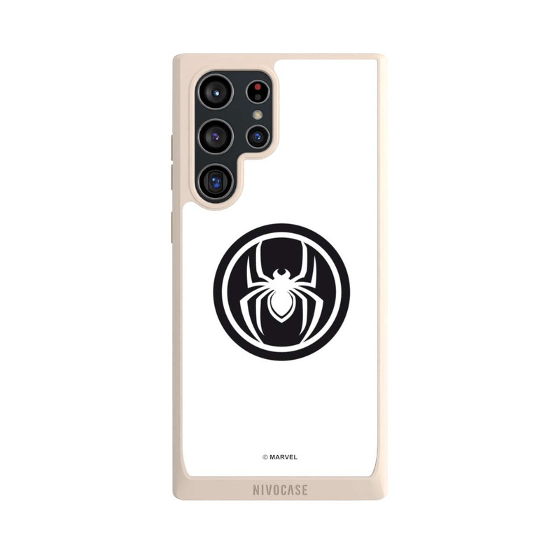 Galaxy S22 Ultra NIVOpure Spider-Man Logo White