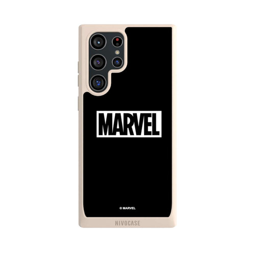 Samsung Galaxy S22 Ultra NIVOpure Marvel Logo Black